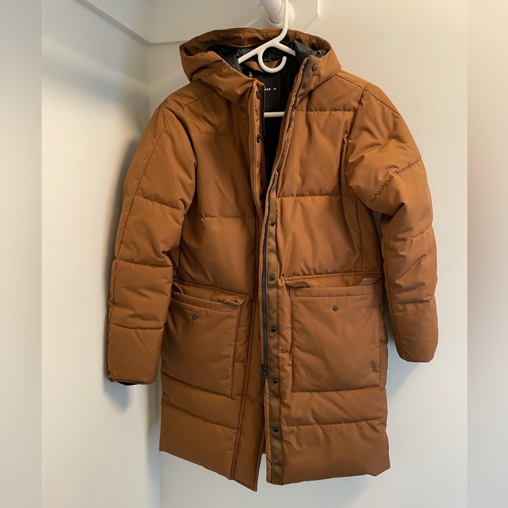 Women's Brown Puffer Coat - Picture 6 of 9